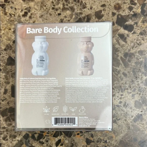 Hempz Beary Bliss Vanilla Amber and Orange Nectar Set - Picture 2 of 3